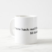 Real Life Hack Koffiemok (Voorkant links)