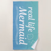 Real Life Mermaid Strandlaken (Voorkant)