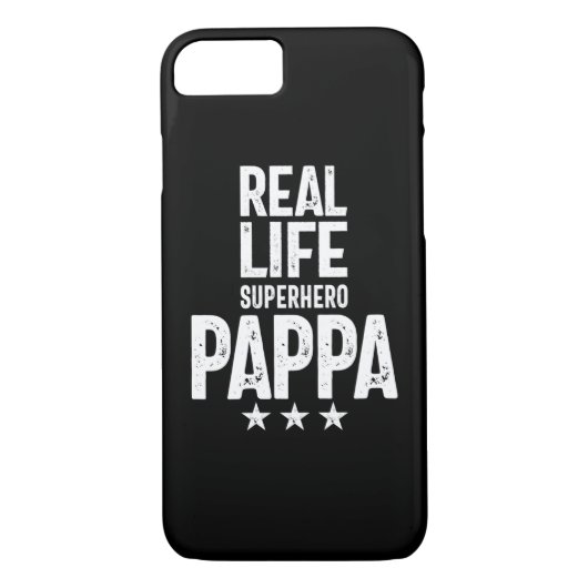 Real Life Superheld Pappa | Vader Gift Case-Mate iPhone Case (Achterkant)