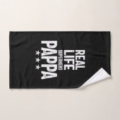 Real Life Superheld Pappa | Vader Gift Handdoek (Handdoek)