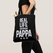 Real Life Superheld Pappa | Vader Gift Tote Bag (Dichtbij)