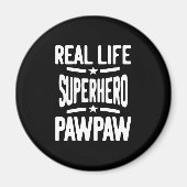 Real Life Superheld Pawpaw | vader opa Magneet (Voorkant)