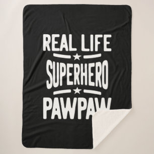 Real Life Superheld Pawpaw   vader opa Sherpa Deken
