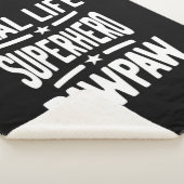 Real Life Superheld Pawpaw | vader opa Sherpa Deken (3/4)