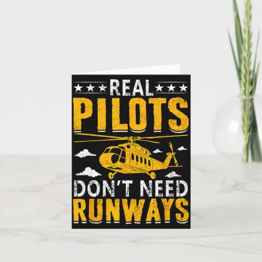 Real Lots Don't Need Runways Kaart (Voorkant)