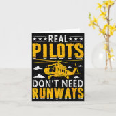 Real Lots Don't Need Runways Kaart (Gele Bloem)