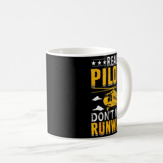 Real Lots Don't Need Runways  Koffiemok (Voorkant rechts)