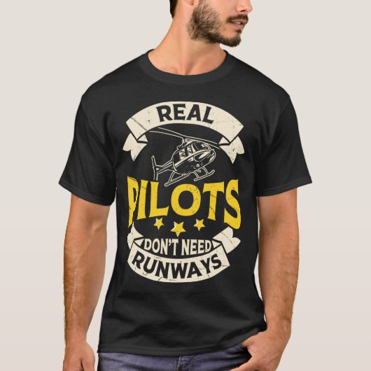 Real Lots Dont Need Runways Long Sleeve  T-shirt (Voorkant)