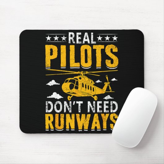 Real Lots Don't Need Runways  Muismat (Met muis)