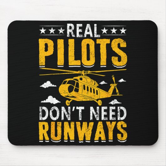 Real Lots Don't Need Runways  Muismat (Voorkant)