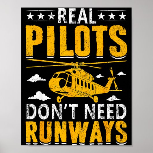 Real Lots Don't Need Runways  Poster (Voorkant)