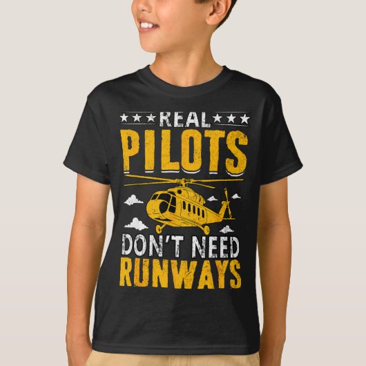 Real Lots Don't Need Runways T-shirt (Voorkant)