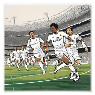 Real Madrid Foto Afdruk