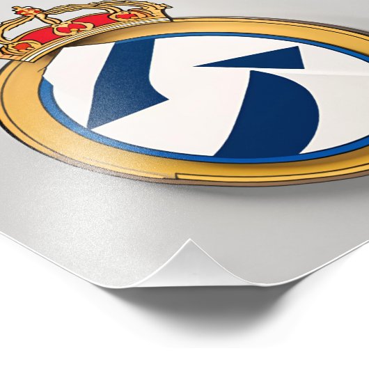 Real Madrid Foto Afdruk (Hoek)