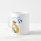 Real Madrid Koning van de Wereld Koffiemok (Voorkant links)