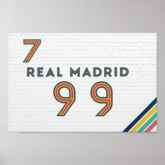 Real Madrid Poster (Voorkant)