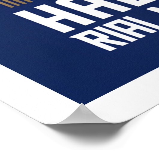 Real Madrid Poster (Hoek)