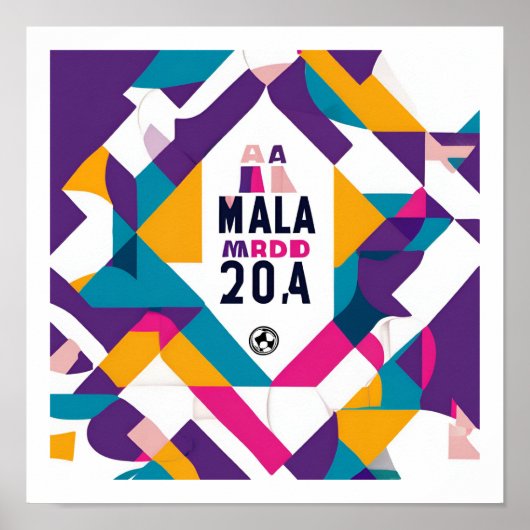 Real Madrid Poster (Voorkant)