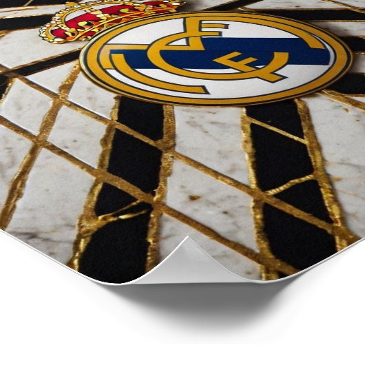 Real Madrid Poster (Hoek)
