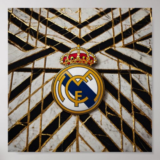 Real Madrid Poster (Voorkant)