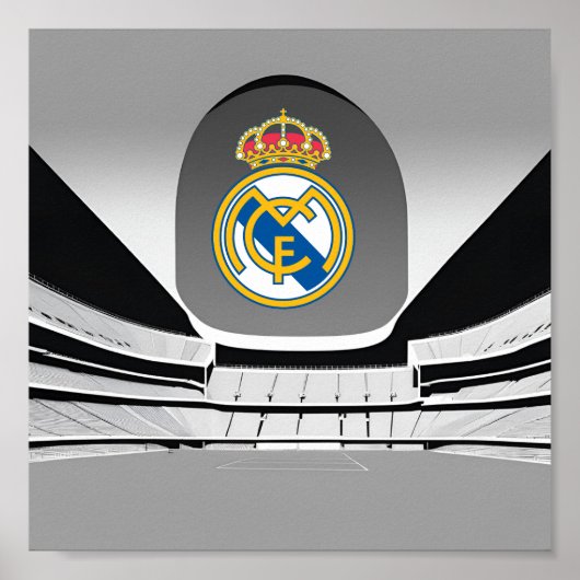 Real Madrid Poster (Voorkant)