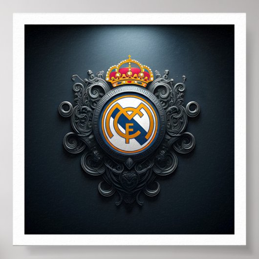 Real Madrid Poster (Voorkant)