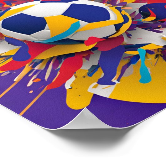 Real Madrid Poster (Hoek)