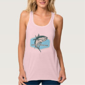 Real Man Bait Their Own Hooks Tanktop (Voorkant)
