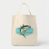 Real Man Bait Their Own Hooks Tote Bag (Voorkant)