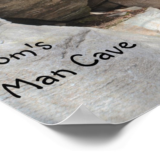 Real Man Cave Poster (Hoek)