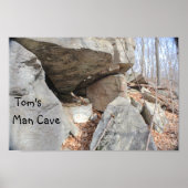Real Man Cave Poster (Voorkant)