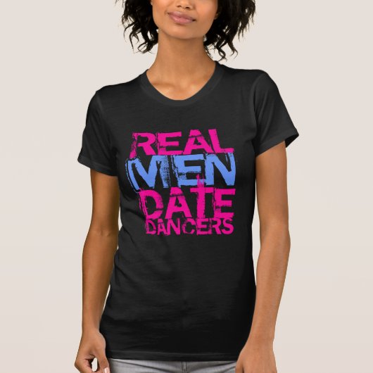 REAL MAN DATUM DANKERS T-SHIRT (Voorkant)