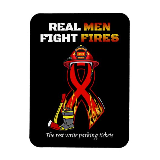 REAL MAN FIGHT FIGHT FIGHT MAGNEET (Verticaal)