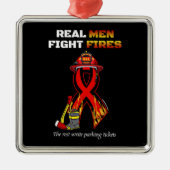 REAL MAN FIGHT FIGHT FIGHT METALEN ORNAMENT (Voorkant)
