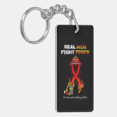 REAL MAN FIGHT FIGHT FIGHT SLEUTELHANGER (Voorkant Links)