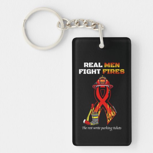 REAL MAN FIGHT FIGHT FIGHT SLEUTELHANGER (Voorkant)