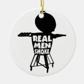 REAL MAN ROOK KERAMISCH ORNAMENT (Voorkant)