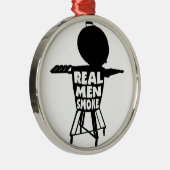 REAL MAN ROOK METALEN ORNAMENT (Rechts)