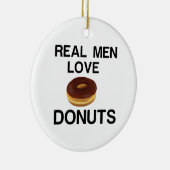 REAL MAN VERLIES DONUTS KERAMISCH ORNAMENT (Rechts)