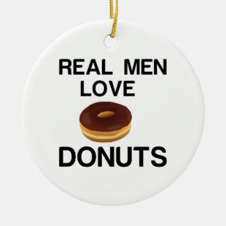REAL MAN VERLIES DONUTS KERAMISCH ORNAMENT