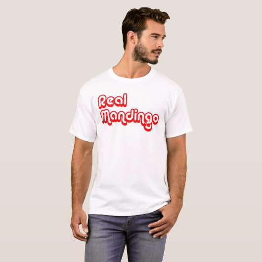Real Mandingo T-shirt (Voorkant volledig)