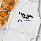 Real Mannen Bake Personalized Standard Schort