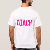 Real Mannen Coach Girls T-shirt (Achterkant)