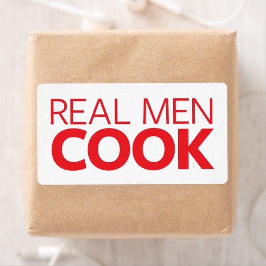 Real Mannen Cook Etiket (Insitu)
