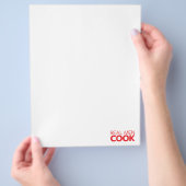 Real Mannen Cook Flyer (Hand)