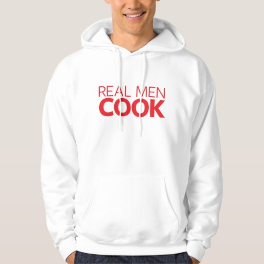 Real Mannen Cook Hoodie (Voorkant)