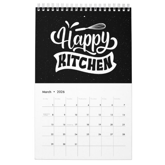 Real Mannen Cook Kalender (Mar 2026)