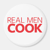 Real Mannen Cook Magneet (Voorkant)