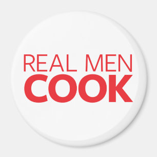 Real Mannen Cook Magneet