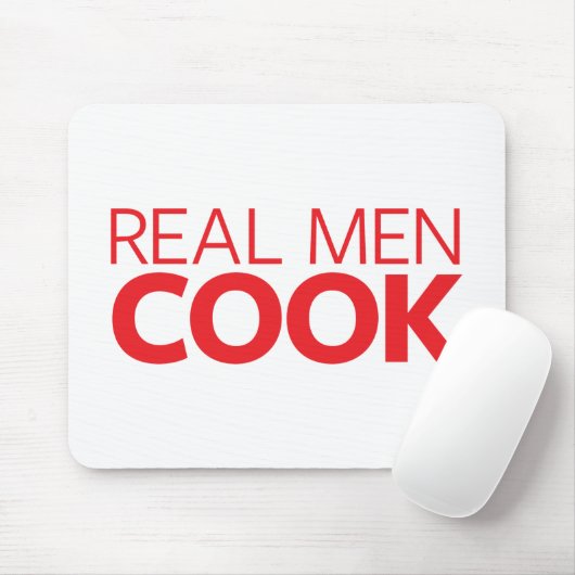 Real Mannen Cook Muismat (Met muis)